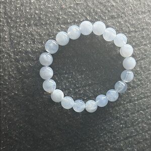 Blue Beaded Bracelet